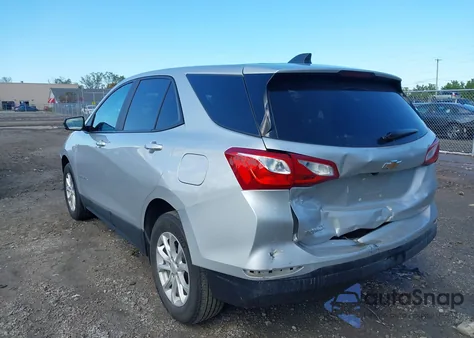 2020 Chevrolet Equinox Fwd Ls z USA, uszkodzony, nr VIN 3GNAXHEV1LS589017
